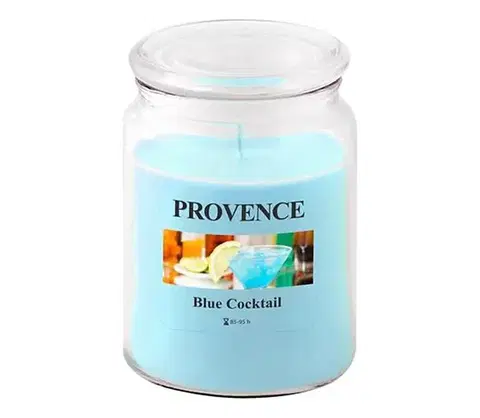 Vianočné dekorácie UTC Vonná sviečka BLUE COCKTAIL 510g 85-95 hod. 565024
