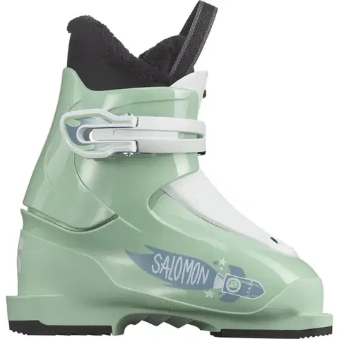 Detské lyžiarky Salomon T1 Mint Junior Veľkosť: 15 cm