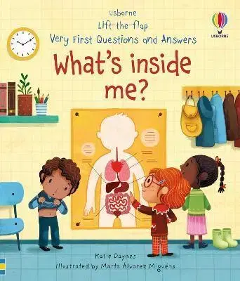 Leporelá, krabičky, puzzle knihy Very First Questions and Answers What's Inside Me? - Katie Daynes,Marta Alvarez Miguens