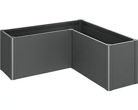 Truhlíky Biohort Hrantík BIOHORT Belvedere L 152 x 152 x 61 cm (tmavo šedá metalíza)