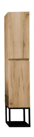 Kúpeľňový nábytok Kúpeľňová skrinka SAT B-Way 30x133x35 cm dub mat BWAY35OAKF BWAY35OAKF