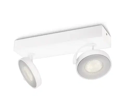 Svietidlá Philips 53172/31/P0 - Stmievateľné bodové svietidlo MYLIVING CLOCKWORK 2xLED/4,5W 53172/31/P0