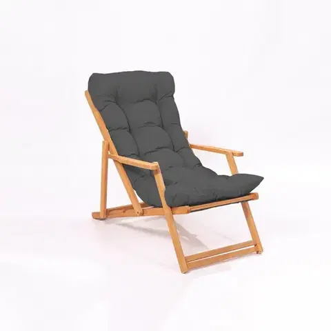 Záhradné lehátka Garden Chair My008 - Grey