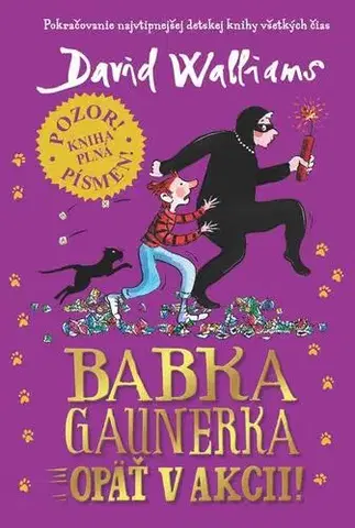 Pre deti a mládež - ostatné Babka gaunerka opäť v akcii - David Walliams