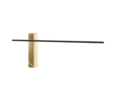 Svietidlá Open Design OR85082 - LED nástenné svietidlo BENE LED/7W/230V 62 cm zlaté OR85082
