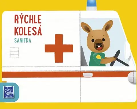 Leporelá, krabičky, puzzle knihy Rýchle kolesá: Sanitka