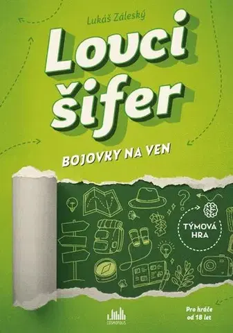 Krížovky, hádanky, hlavolamy Lovci šifer - Bojovky na ven - Lukáš Záleský