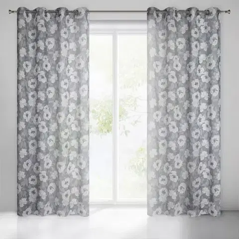 Závesy do spálne Záves FABIA 140X250 na priechodkách 386933