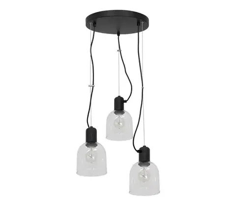 Svietidlá  Luster na lanku BANCO 3xE27/15W/230V 1875