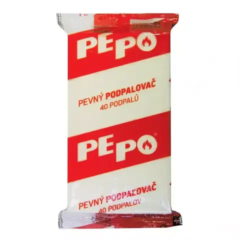Záhradné grily PE-PO Pevný podpaľovač 40 podpálení