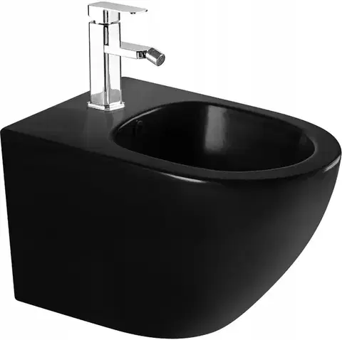 Doplnky do kúpeľne MEXEN - Lena bidet závesné, čierna matná 35224885