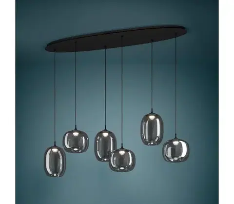 Svietidlá Eglo 390415 - LED Stmievateľný luster na lanku LARVA 6xLED/3,7W/230V 2700-6500K+DO 390415