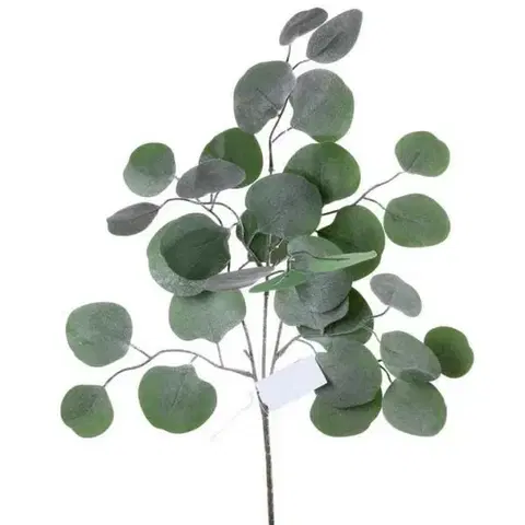 Vetvičky, girlandy, kvety Kinekus Ozdoba zapichovacia konár eucalypt, zasnežená