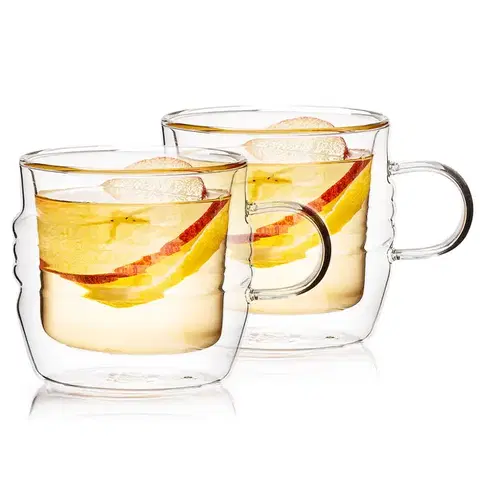 Hrnčeky a šálky 4Home Termo pohár Stripe Hot&Cool 250 ml, 2 ks