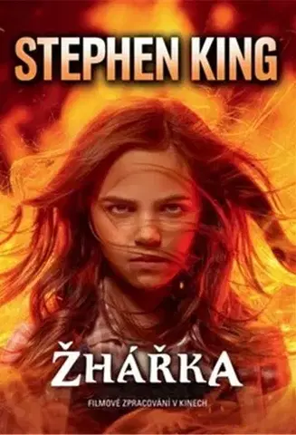 Detektívky, trilery, horory Žhářka - filmová obálka - Stephen King