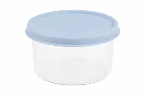 Dózy na potraviny MAKRO - Dóza s vrchnákom okrúhla 650ml, 12x8,5cm