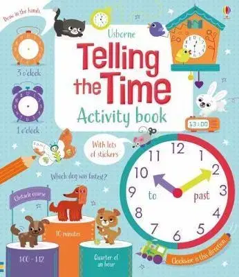 V cudzom jazyku Telling the Time Activity Book - Bryan Lara,Luana Rinaldo