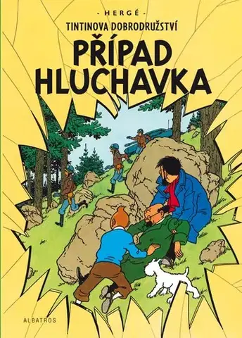 Komiksy Tintin 18: Případ Hluchavka, 3. vydání - Herge,Kateřina Vinšová
