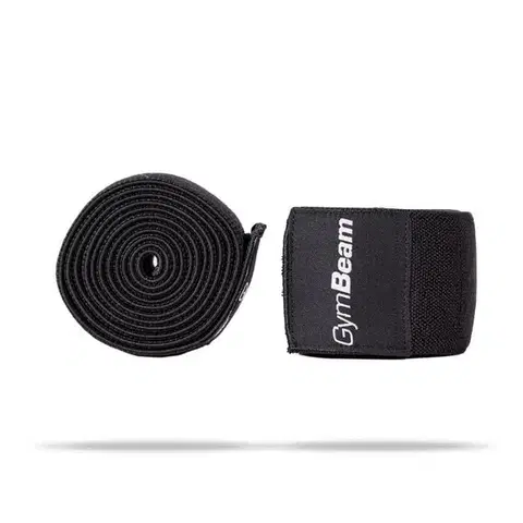 Bandáže na cvičenie GymBeam Bandáže na kolená FIRM black  2.5 m