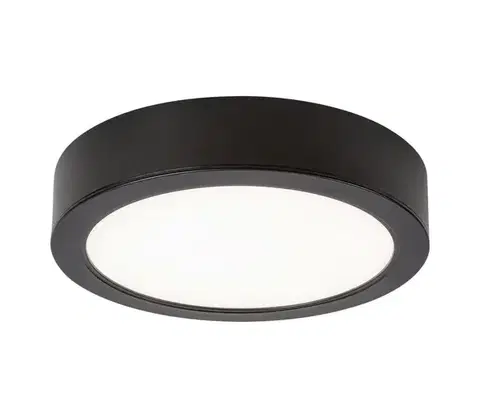 Svietidlá Rabalux 71199 - LED Stropné svietidlo SHAUN LED/15W/230V pr. 16 cm čierna 71199
