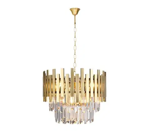 Svietidlá  Luster na reťazi ASPEN GOLD 6xE14/40W/230V ML5999