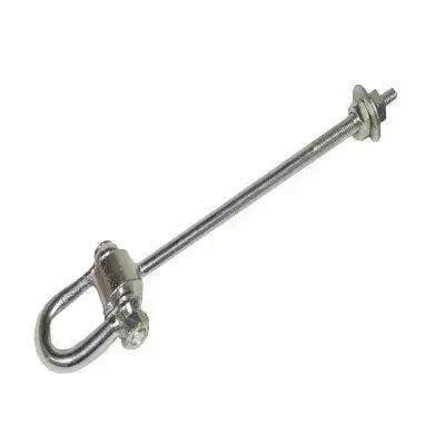 Záhradné slnečníky a doplnky Kinekus Úchyt na hojdačku, pozinkovaný, dĺžka 19cm, celková dĺžka 27cm