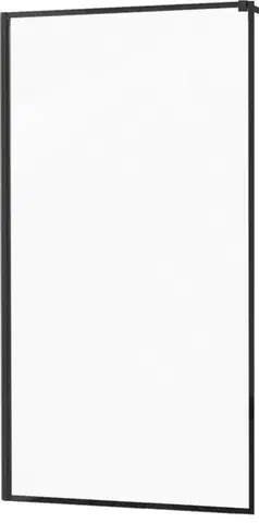 Sprchovacie kúty MEXEN - KIOTO walk-in 50x200 cm 8mm čierna samostatné sklo 800-050-000-00-70