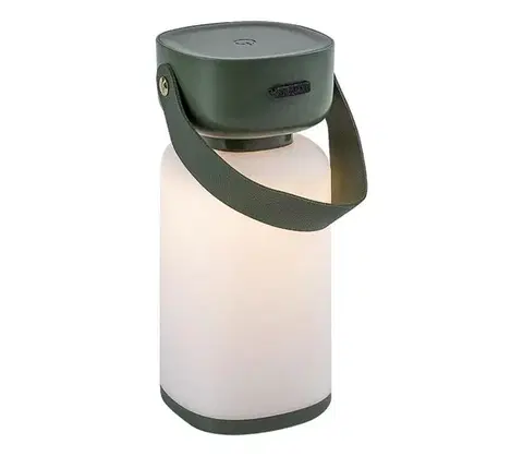 Lampy Rabalux 77144-LED Stmiev. nab. dot. von. stolná lampa FUNES LED/3W/5V IP44 zelená 77144