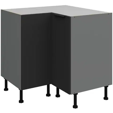 Kuchynské skrinky stojace Kuchynská skrinka Aria-Bl/Ant Anti Fingerprint 90x90 Dn 2f Bb