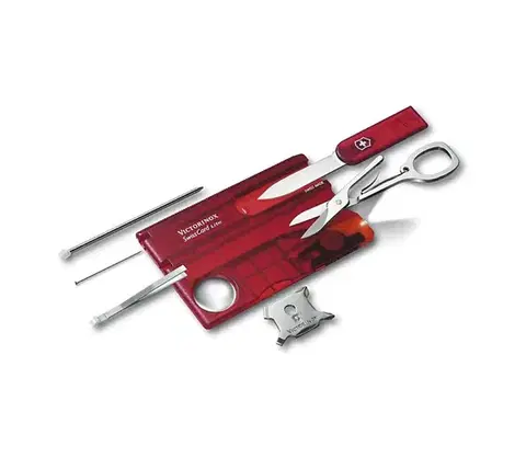 Camping a outdoor Victorinox - Multifunkčná sada 13 funkcií červená 0.7300.T