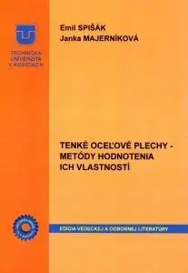 Pre vysoké školy Tenké oceľové plechy - Emil Spišák