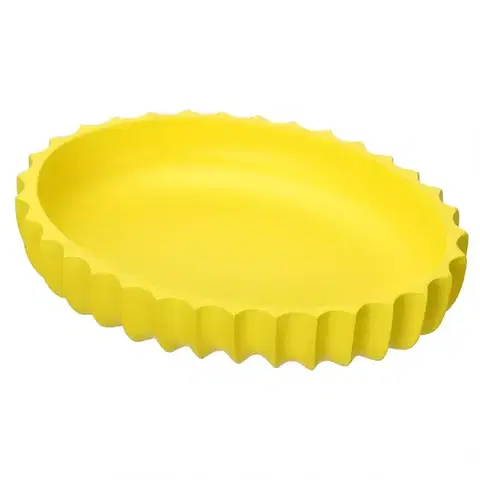 Kúpeľňové doplnky Mydlovnička Malta žltá
