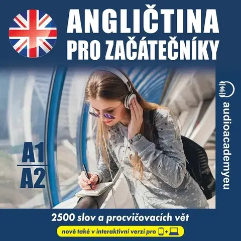 Jazykové učebnice - ostatné Audioacademyeu Angličtina pro začátečníky A1-A2