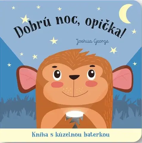 Leporelá, krabičky, puzzle knihy Dobrú noc, opička! - Joshua George