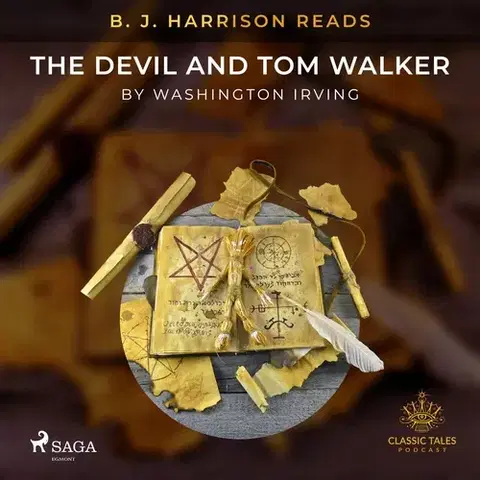 Detektívky, trilery, horory Saga Egmont B. J. Harrison Reads The Devil and Tom Walker (EN)