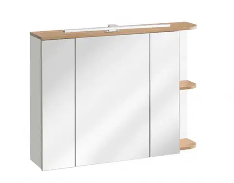 Skrinky do kúpeľne ArtCom Zrkadlová skrinka PLATINUM 840 | 90 cm