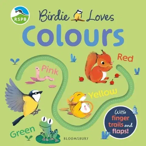 Leporelá, krabičky, puzzle knihy RSPB Birdie Loves Colours - RSPB