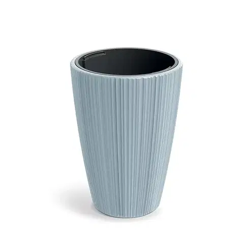 Kvetináče a truhlíky DMOR400-443U plastový kvetináč 39 cm svetlosivá