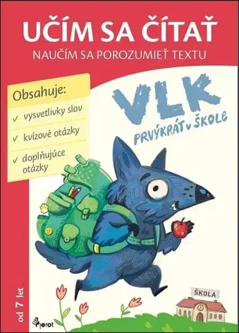 Rozprávky Vlk prvýkrát v škole - Petr Šulc,Ellie Mariánčik
