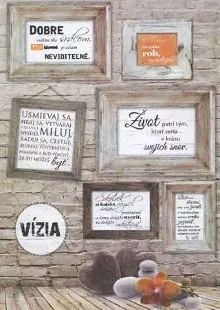 Motivačná literatúra Motivačný zošit A4 tehlový