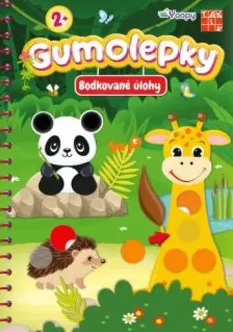 Nalepovačky, vystrihovačky, skladačky Gumolepky - Bodkované úlohy