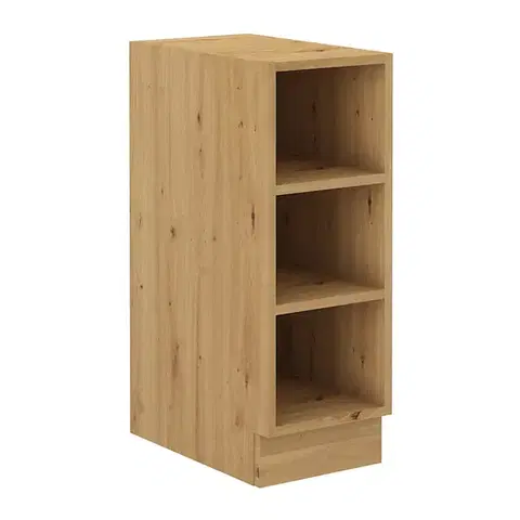 Kuchynské dolné skrinky KONDELA Lula 30 D OTW BB dolná kuchynská skrinka dub artisan
