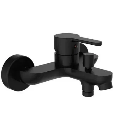 Kúpeľňové batérie Eisl - Vaňová batéria DENVER čierna matná, rozteč 150 mm (44306) 44306