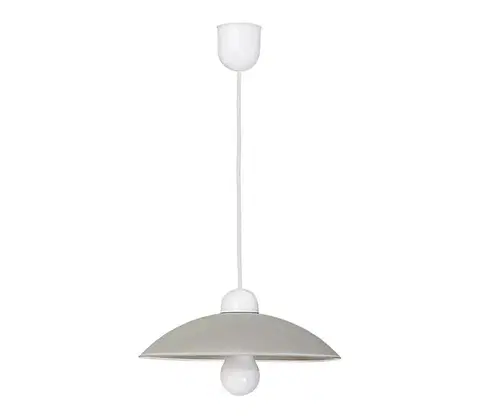 Svietidlá Rabalux 1408 - Luster CUPOLA RANGE 1xE27/60W/230V šedá