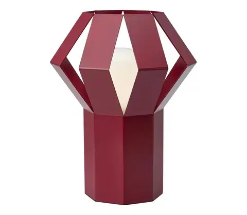 Lampy Markslöjd 109150 - Stolná lampa OCTA 1xE27/60W/230V vínová 109150