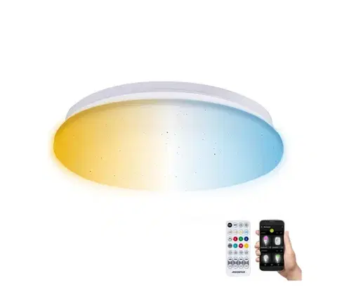 Svietidlá  B.V.  - LED Kúpeľňové stropné svietidlo LED/12W/230V 3000-6500K IP44 + DO S10303NB7