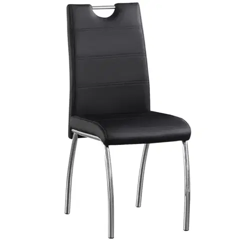 Čalúnené stoličky Stolička Buenos black TL-YH426 BL