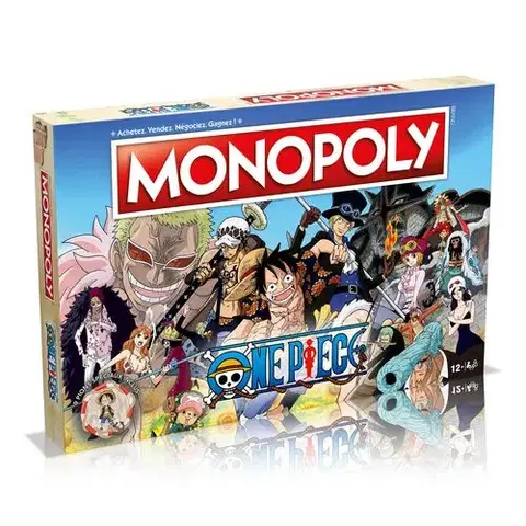 Rodinné hry Winning Moves Hra Monopoly One Piece (hra v angličtine)