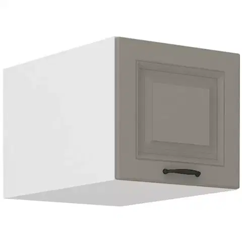 Kuchynské skrinky visiace Kuchynská skrinka Stilo claygrey/biela 40 Nagu-36 1F