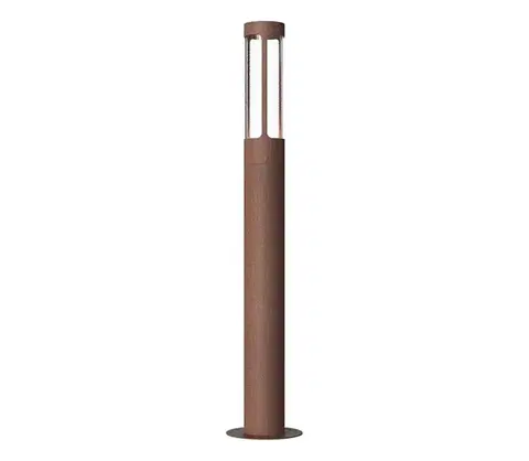 Záhradné lampy Nordlux - Vonkajšie svietidlo HELIX 1xGU10/8W/230V IP44 hrdzavé 80 cm 77499938